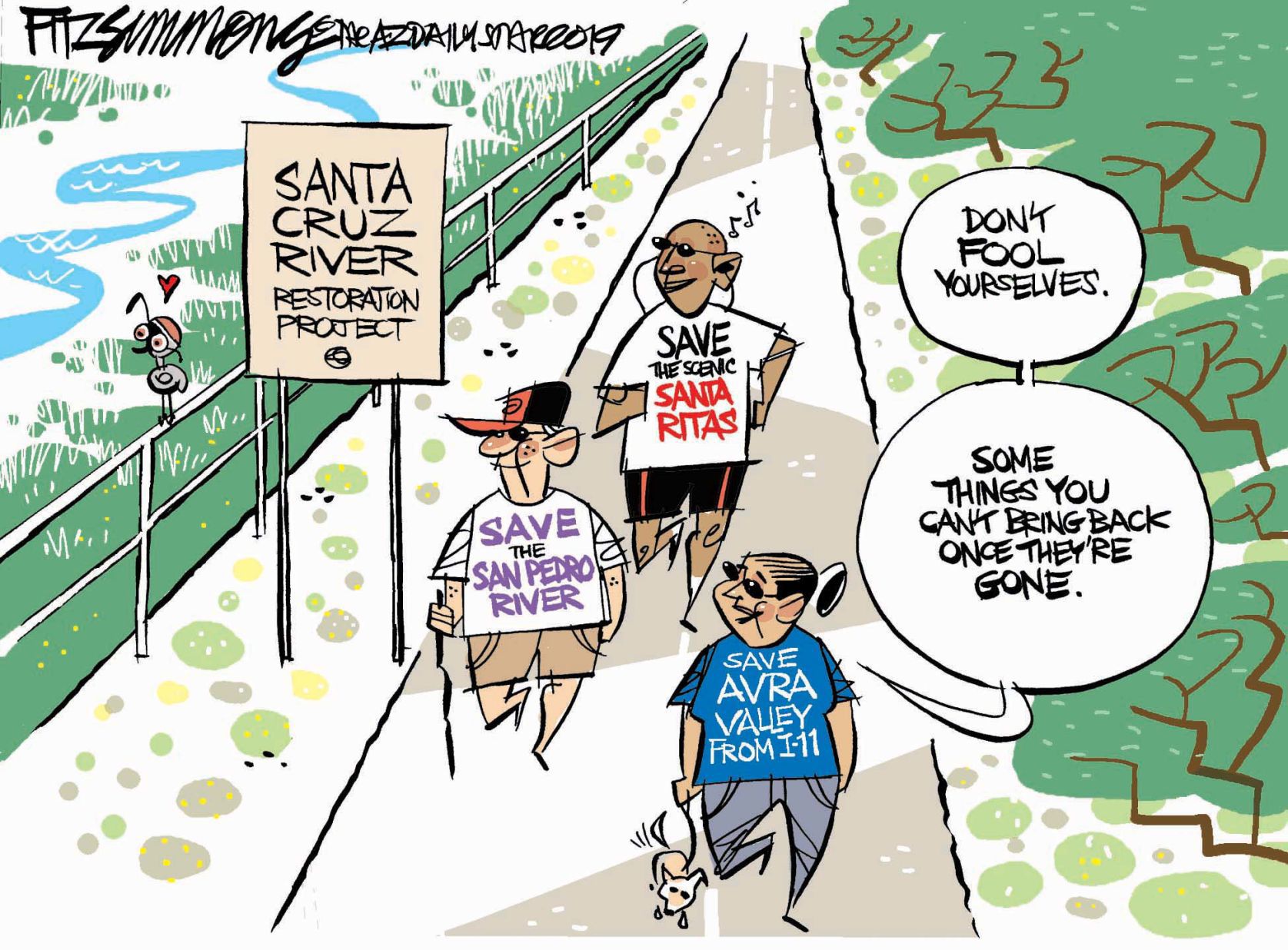 Daily Fitz Cartoon: Santa Cruz Reborn